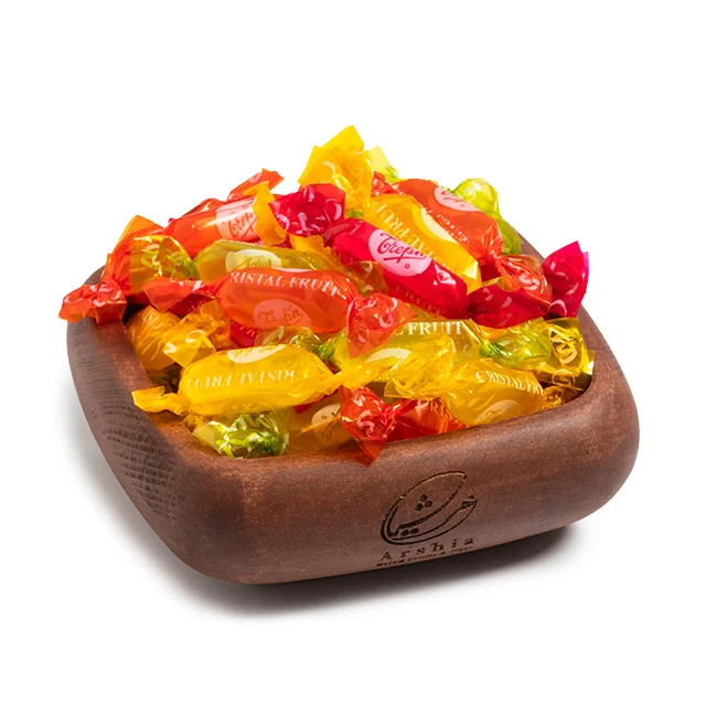 آبنبات کریستال میوه ای بلژیکی ترفین