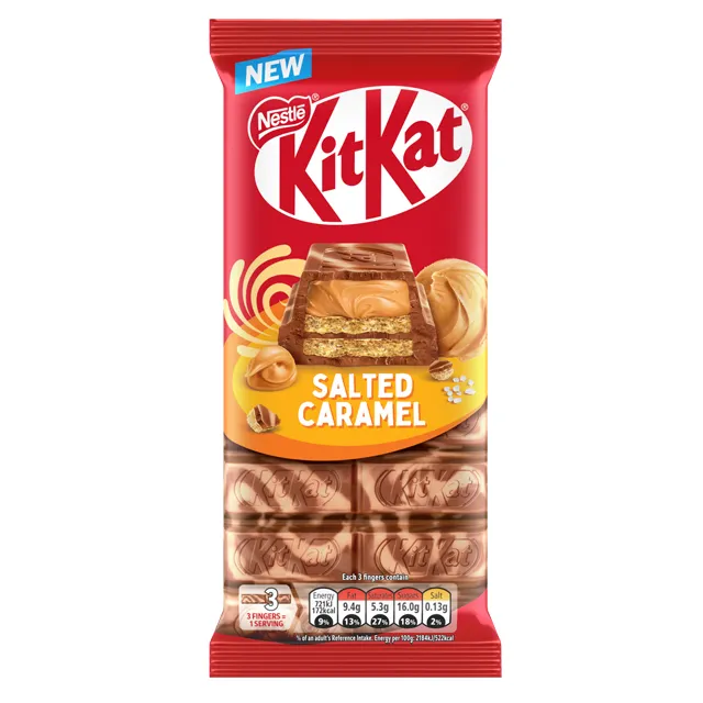 کیت کت نستله کارامل نمکی 99 گرم