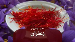 نحوه نگهداری از زعفران