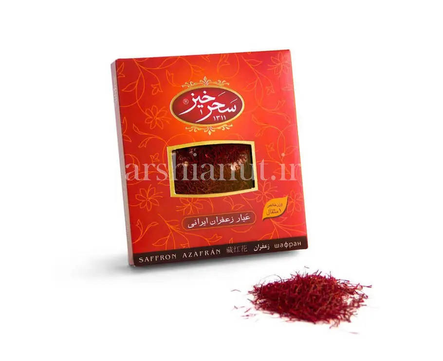 زعفران 1 مثقالی کادویی سحرخیز - Image 1