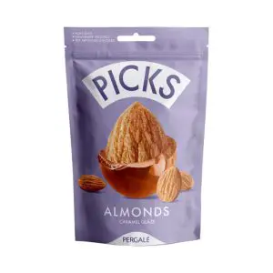 دراژه پرگاله بادام کاراملی