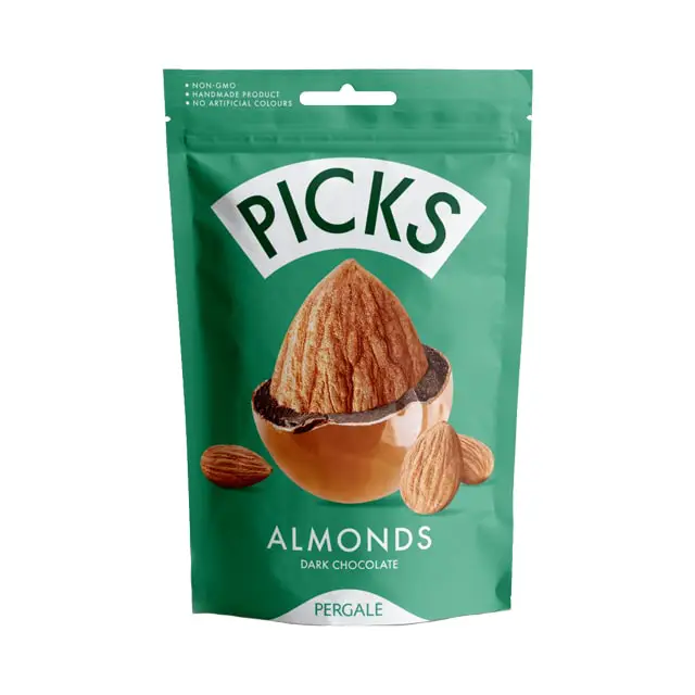 دراژه پرگاله بادام با شکلات تلخ - Image 1