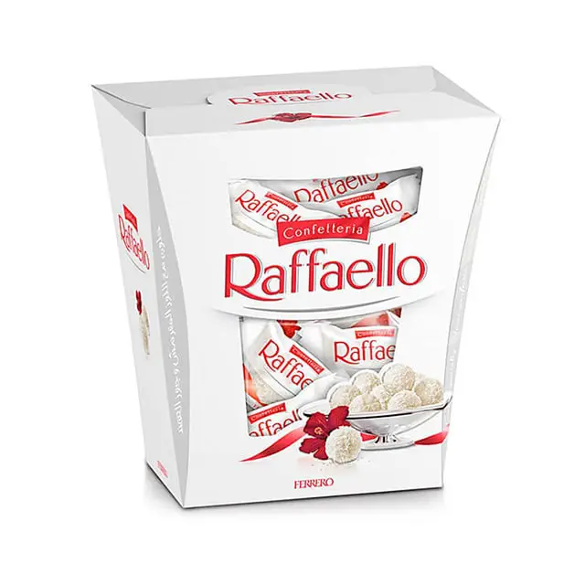 Raffaello-chocolate شکلات نارگیلی رافائلو