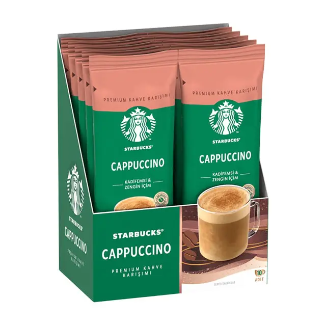 starbucks-cappuccino-instant-coffee قهوه فوری کاپوچینو استارباکس