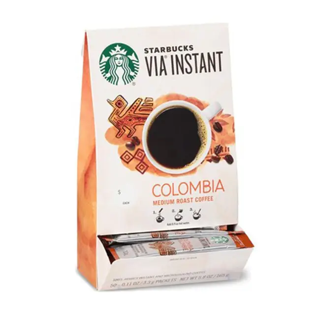 starbucks-colombia-instant-coffee قهوه فوری کلمبیا استارباکس