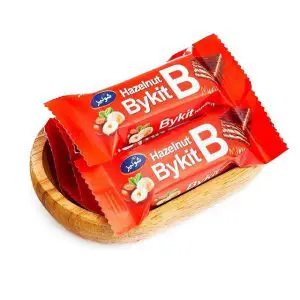 ویفر شکلاتی فندقی بایکیت