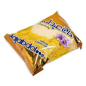 پشمک زعفرانی حاج عبدالله