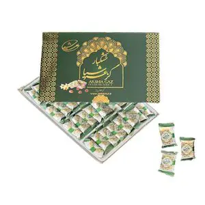 گز لقمه عرشیا 42 درصد پسته