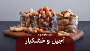 نگهداری از آجیل و خشکبار