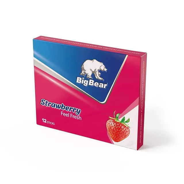 آدامس بیگ بر توت فرنگی