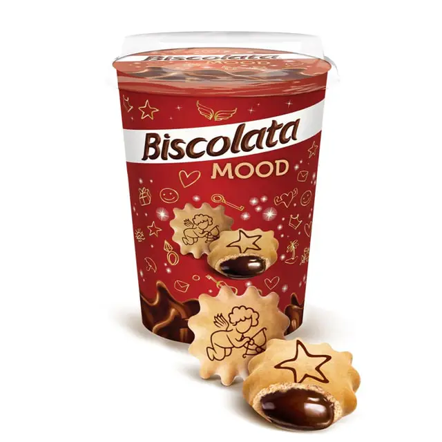 بیسکویت مغز کرم شکلاتی بیسکولاتا - Image 1