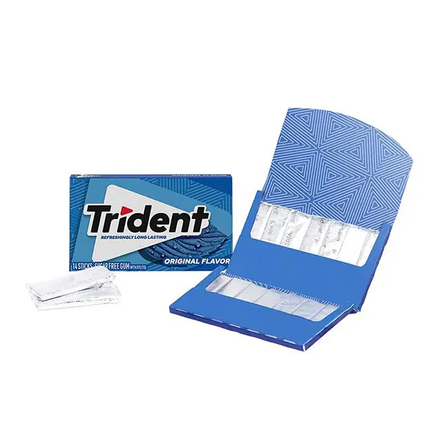 Trident-Orginal-Flavor آدامس تریدنت نعنا تند