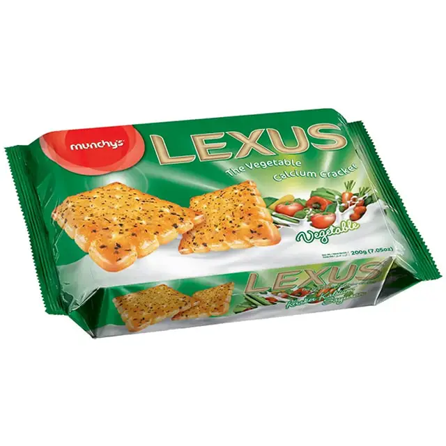 lexus-cracker-vegetable بیسکویت کراکر لکسوس سبزیجات 200 گرم