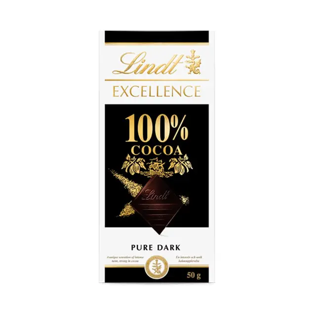 شکلات لینت تلخ 100%