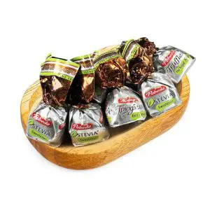 شکلات ترافل بدون قند Pobeda پوبدا