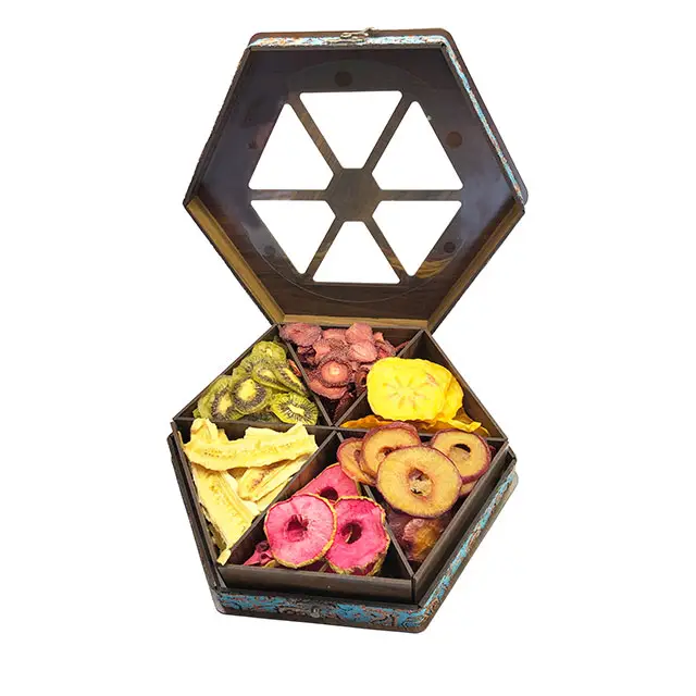 باکس کادویی میوه خشک عرشیا باکس کادویی