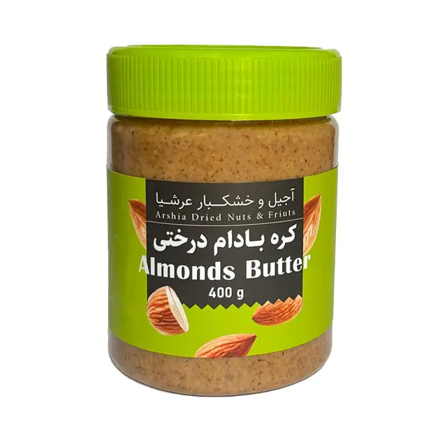 Arshia-Almonds-Butter کره بادام درختی عرشیا