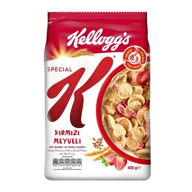 Kellogg's Special K Kırmızı Meyveli 400g کورن فلکس اسپشیال کلاگز میوه های قرمز