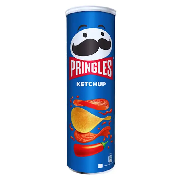 pringles ketchup چیپس پرینگلز کچاپ
