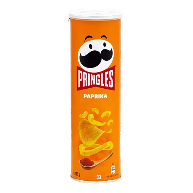 pringles paprika چیپس پرینگلز پاپریکا