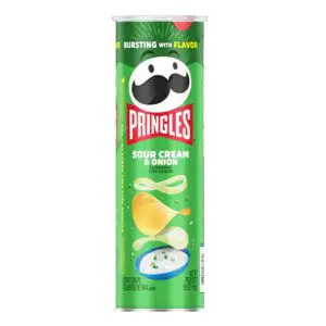 چیپس پرینگلز خامه ترش و پیاز