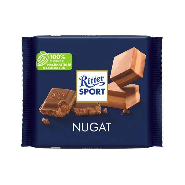 ritter-sport-nugat شکلات ریتر اسپورت نوقا