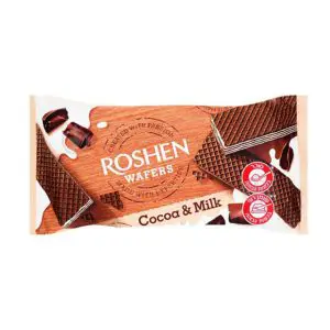 ویفر شیری شکلاتی روشن