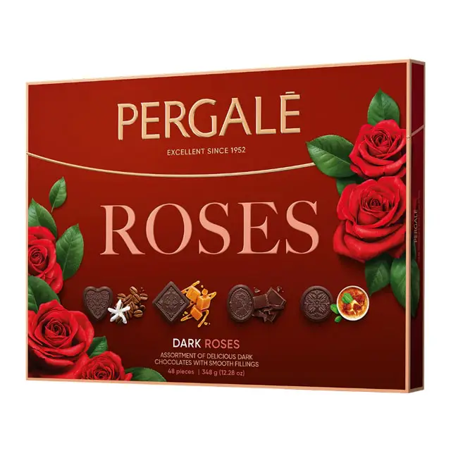 شکلات کادویی تلخ رز پرگاله Pergale - Image 1