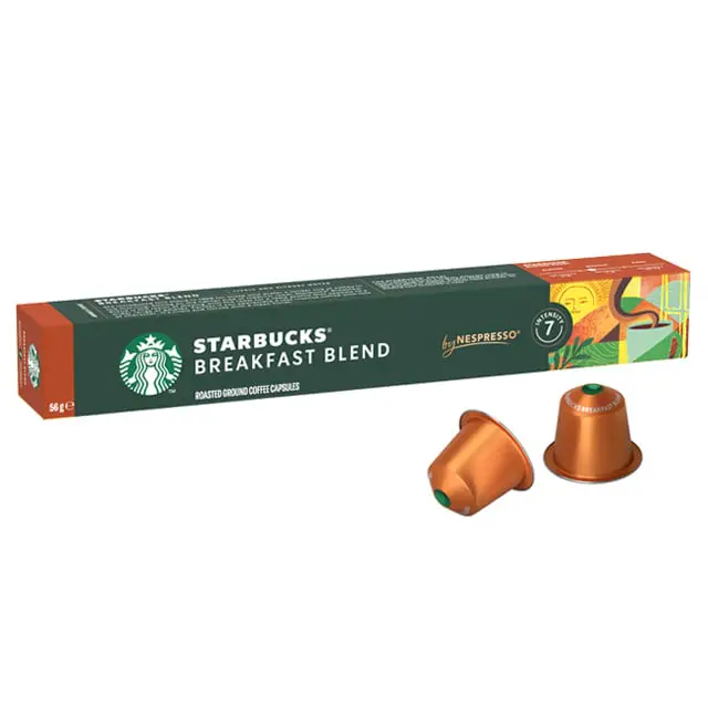 Starbucks-Breakfast-Blend کپسول قهوه آلومینیومی استارباکس مدل Breakfast Blend - Image 1