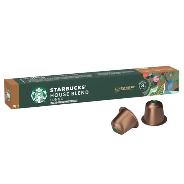 کپسول قهوه آلومینیومی استارباکس مدل House Blend Lungo - Image 1