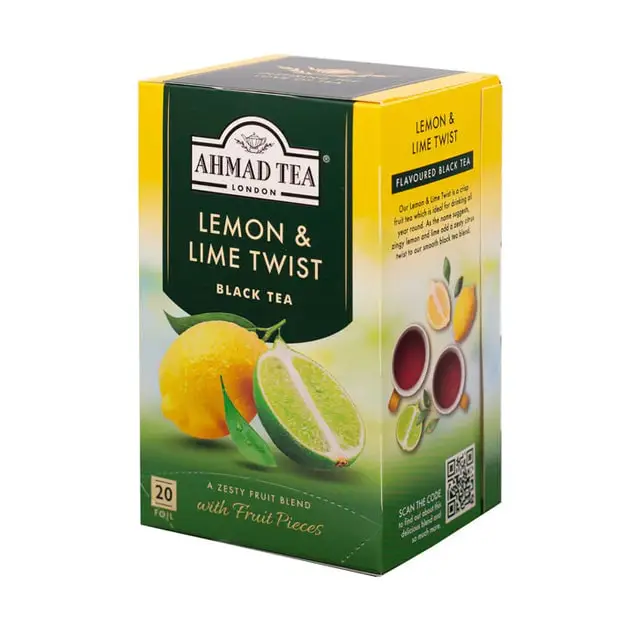 چای سیاه لیمو احمد