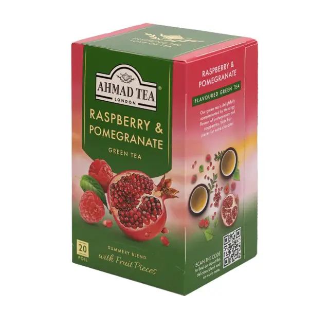 چای سبز رزبری و انار احمد - Image 1