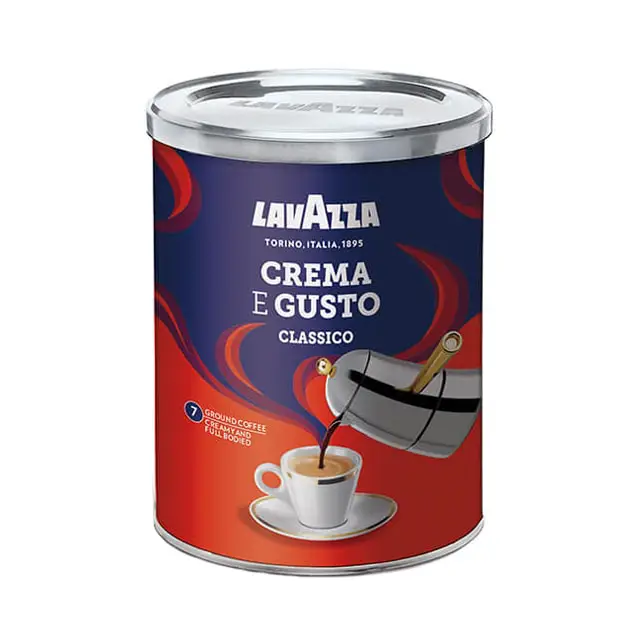 crema e gusto-min قوطی قهوه لاوازا کرما گوستو - Image 1
