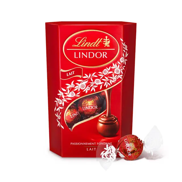 lindt-lindor-milk شکلات هدیه شیری لینت لیندور - Image 1