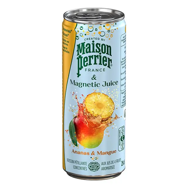 maison-perrier-ananas-min نوشیدنی گازدار آناناس و انبه میسون پریر Maison Perrier - Image 1