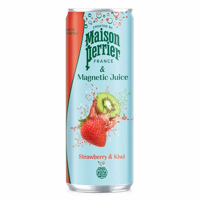 نوشیدنی گازدار توت فرنگی و کیوی میسون پریر Maison Perrier - Image 1
