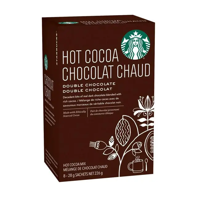 هات چاکلت فوری استارباکس طعم دبل چاکلت - Image 1