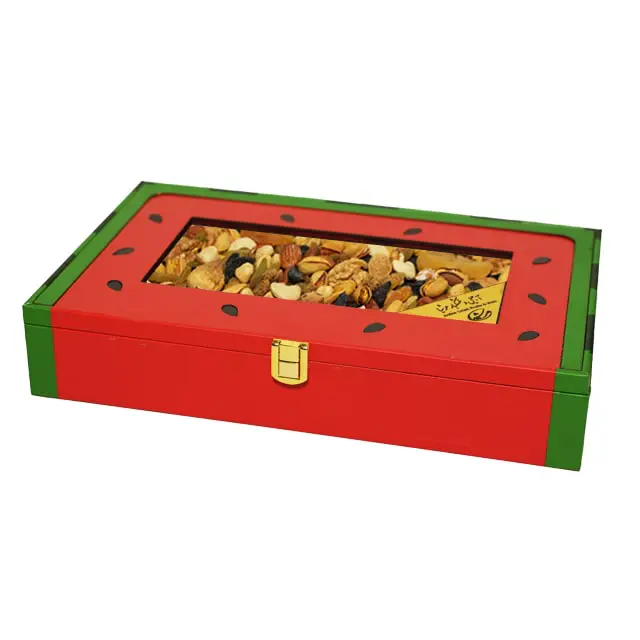 باکس هندوانه آجیل یلدا-min باکس کادویی هندوانه - Image 1