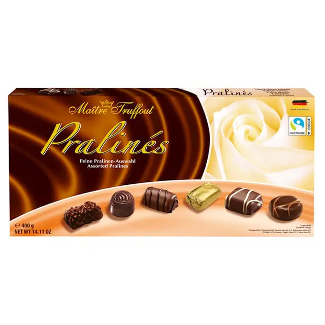 شکلات کادویی پرالین Pralines Maitre Truffout - Image 1