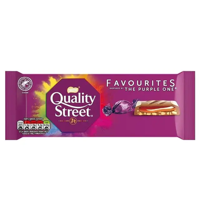 Quality Street Favourites Purple One 87g شکلات تابلت کوالیتی استریت Quality Street - Image 1