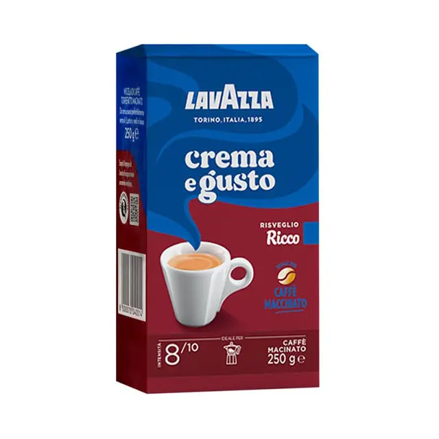 ground-coffee-lavazza-crema-e-gusto-ricco پودر قهوه کرما گوستو ریکو لاوازا - Image 1