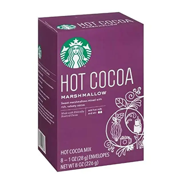 Starbucks-hot-cocoa-marshmallow هات چاکلت فوری استارباکس مارشمالو